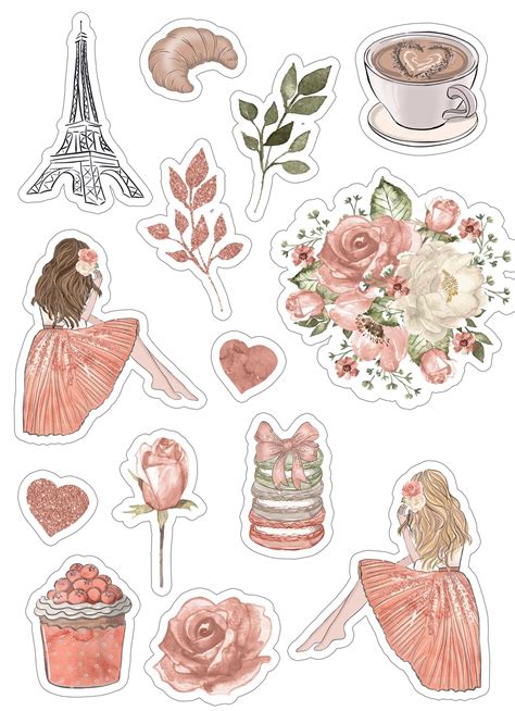 Printable Journal Stickers